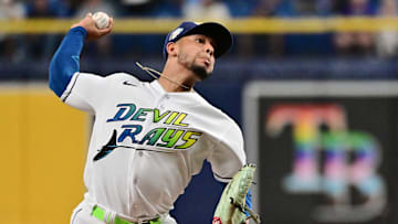 Tampa Bay Rays pitcher Luis Patino