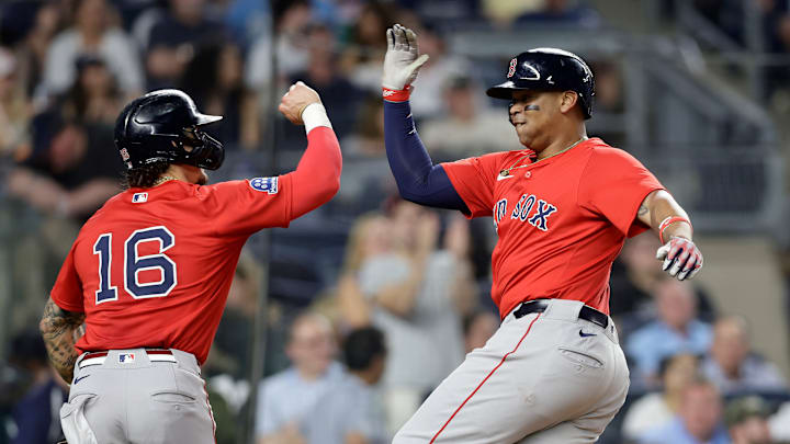 Jarren Duran, Rafael Devers, Boston Red Sox
