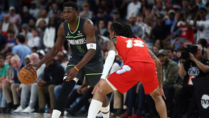 The Minnesota Timberwolves and guard Anthony Edwards are favored on Wednesday.