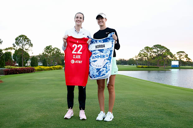 Caitlin Clark and Nelly Korda