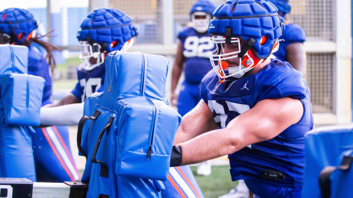 Florida Gators defensive lineman Joey Slackman is bringing next level intensity to the team this year.