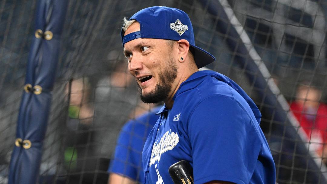 Los Angeles Dodgers infielder Miguel Rojas.