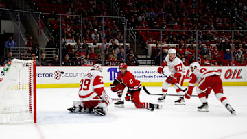 Detroit Red Wings v Carolina Hurricanes