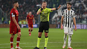 L'arbitro Orsato in Juve-Roma
