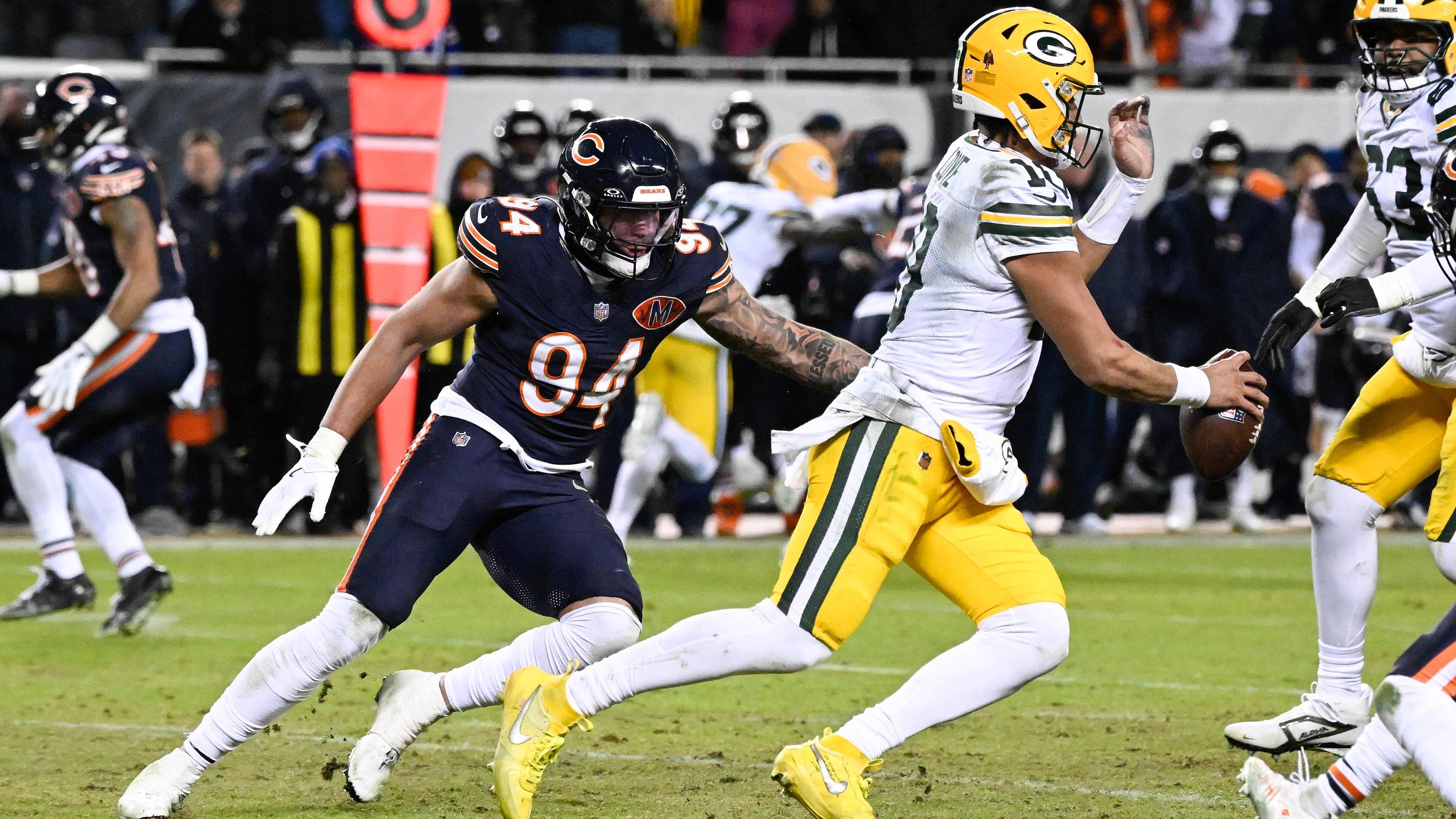Grady Jarrett Says Bears D-Line Heard the Doubts and Plans to Answer