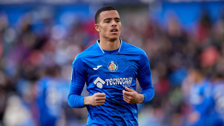 Mason Greenwood évoluait à Getafe, en prêt la saison dernière 