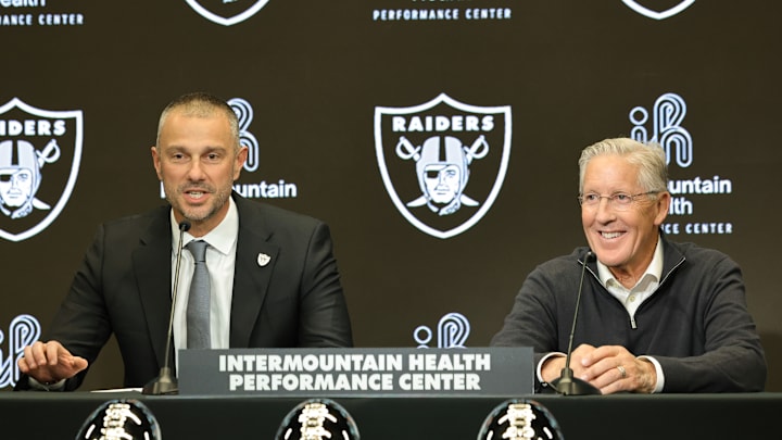 Las Vegas Raiders Introduce Pete Carroll As Head Coach, John Spytek As General Manager
