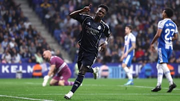 Vini Jr. foi o destaque merengue contra o Espanyol