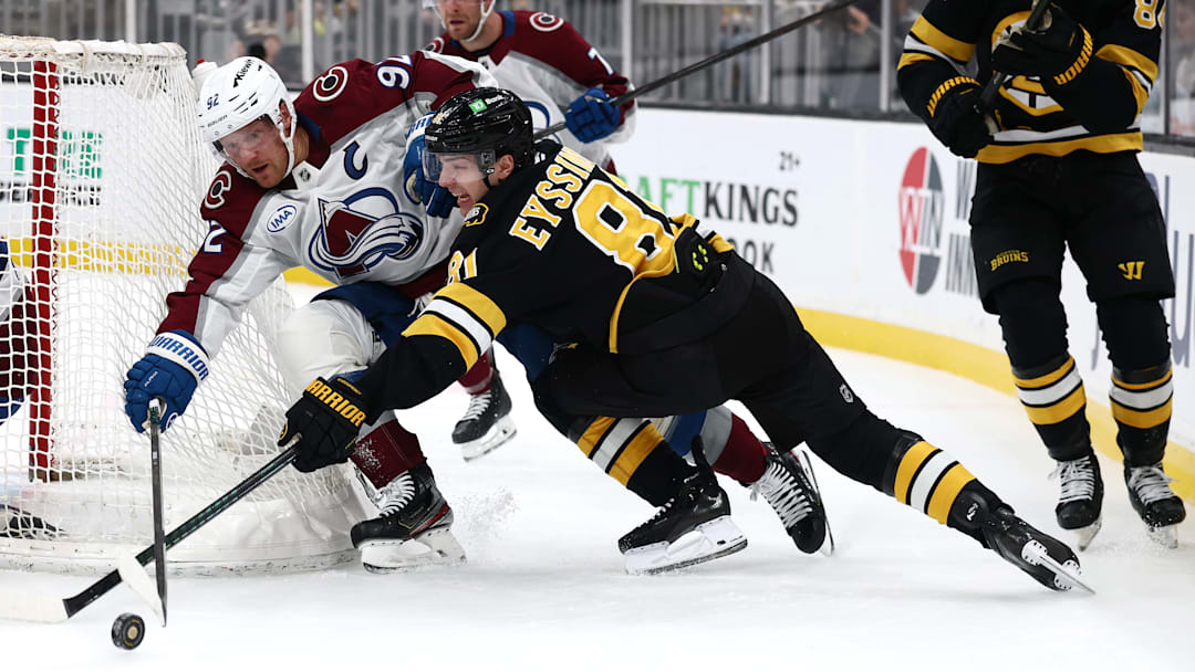Colorado Avalanche v Boston Bruins Colorado Avalanche v Boston Bruins
