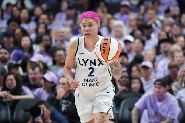 Minnesota Lynx guard Natisha Hiedeman. 