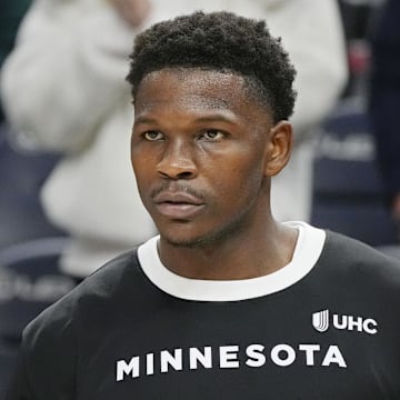 Minnesota Timberwolves guard Anthony Edwards.