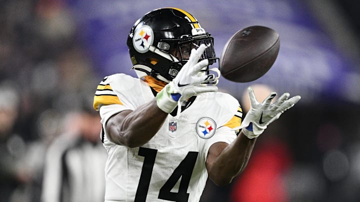 George Pickens will be wearing the blue and silver next season after being traded to the Dallas Cowboys. George Pickens will be wearing the blue and silver next season after being traded to the Dallas Cowboys.