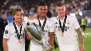 Luka Modric, Casemiro und Toni Kroos