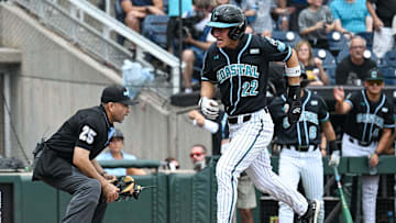 Coastal Carolina Chanticleers right fielder Blagen Pado