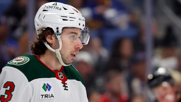 Minnesota Wild defenseman Quinn Hughes (43): Timothy T. Ludwig-Imagn Images