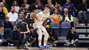 West Virginia University guard Treysen Eaglestaff