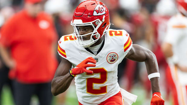 Kansas City Chiefs wide receiver Tyquan Thornton (2)