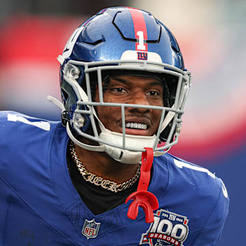 New York Giants wide receiver Malik Nabers 