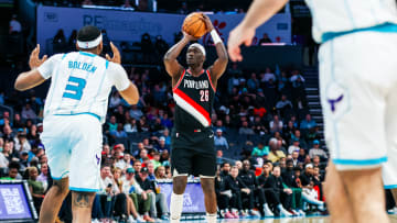 Portland Trail Blazers v Charlotte Hornets