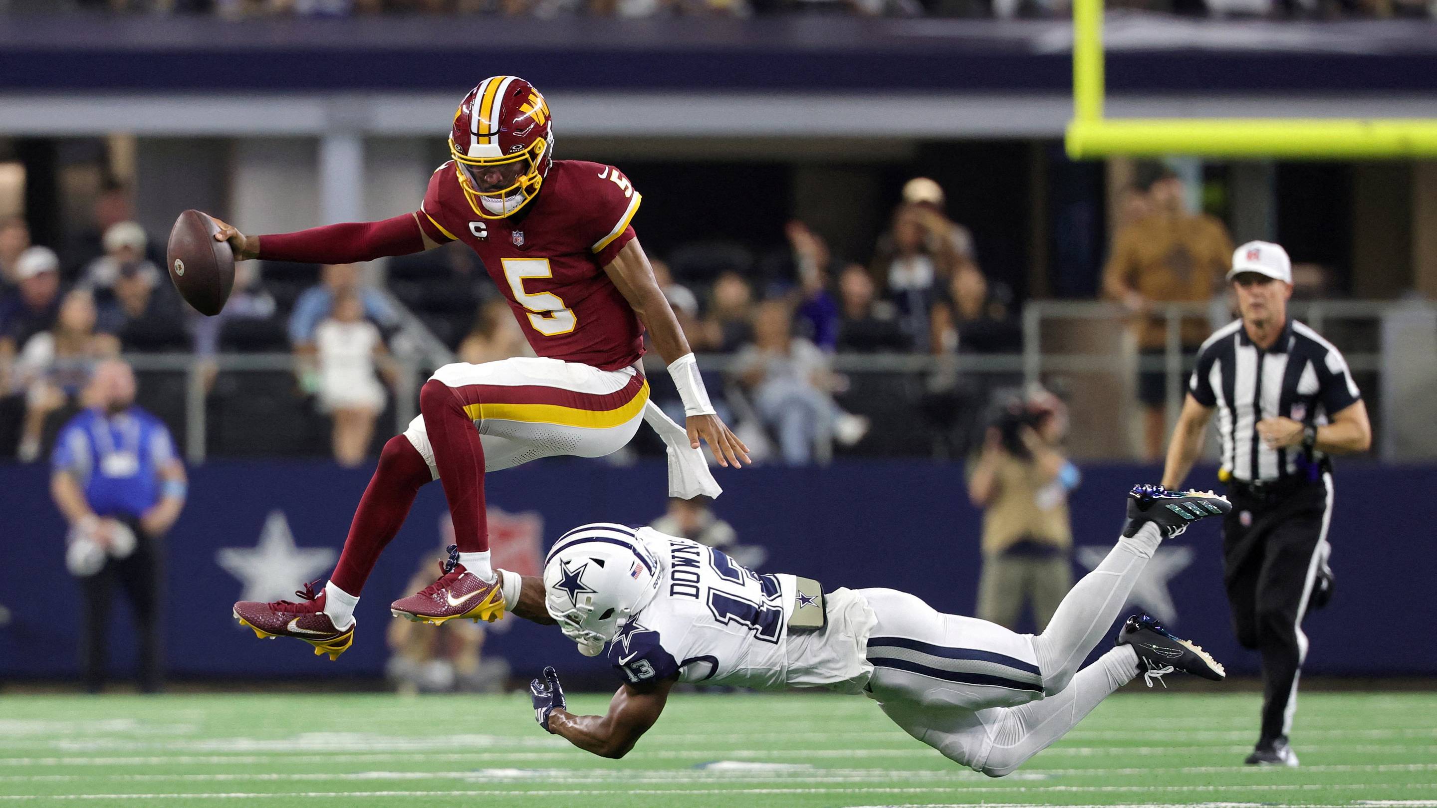 Latest Fantasy Football Injury Update for Jayden Daniels Lowers Ceiling of Commanders’ Wide Receivers