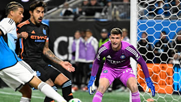 Thiago Martins and Matt Freese of NYCFC