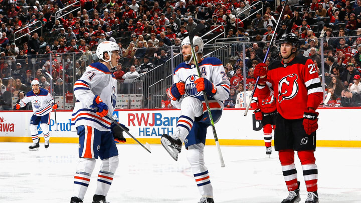 Edmonton Oilers v New Jersey Devils