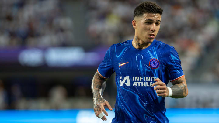 Enzo Fernandez a été vivement critiqué pour des chants racistes. Enzo Fernandez a été vivement critiqué pour des chants racistes.