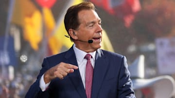 ESPN College GameDay analyst Nick Saban
