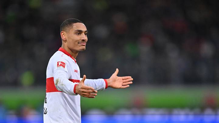 Enzo Millot in action for Stuttgart
