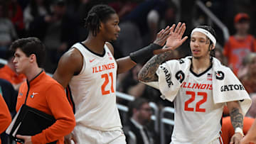 Morez Johnson Jr., Tre White, Illinois basketball