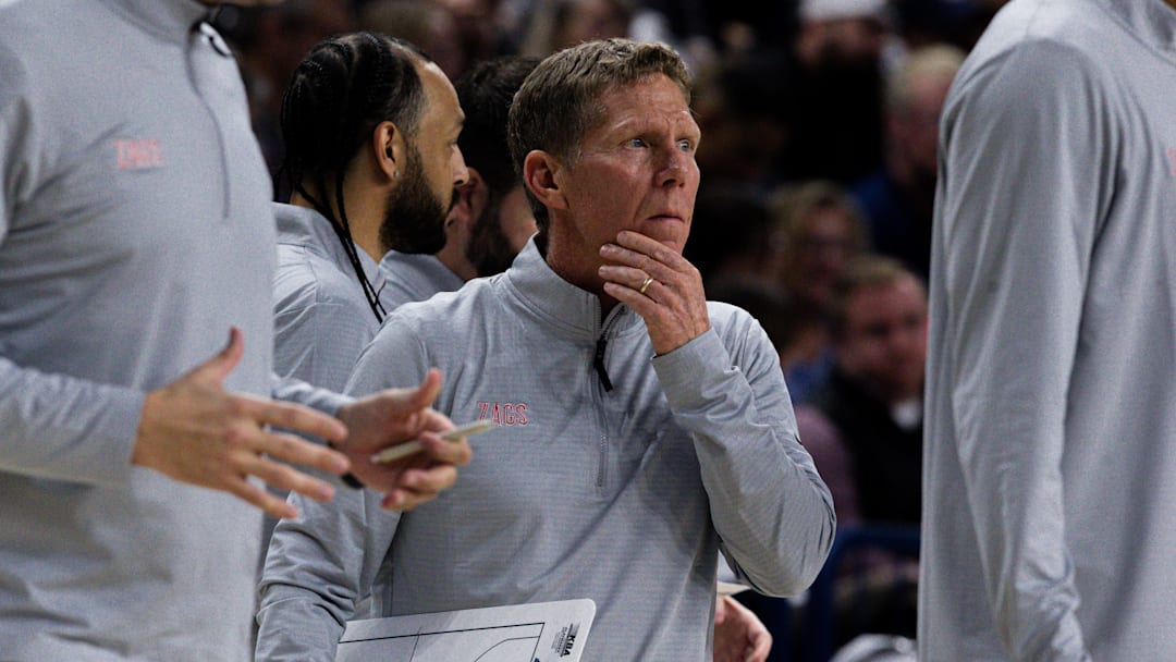 Gonzaga Bulldogs head coach Mark Few.