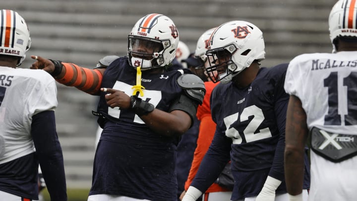 The Auburn Tigers offensive line should be a strength of the team in 2024.