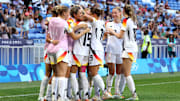 Der Moment als Giulia Gwinn den Führungstreffer gegen Spanien erzielte