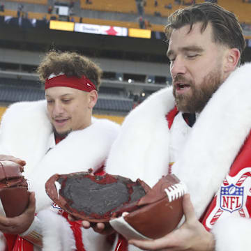 The Chiefs are favored on Christmas Day in 2025 against the Broncos.