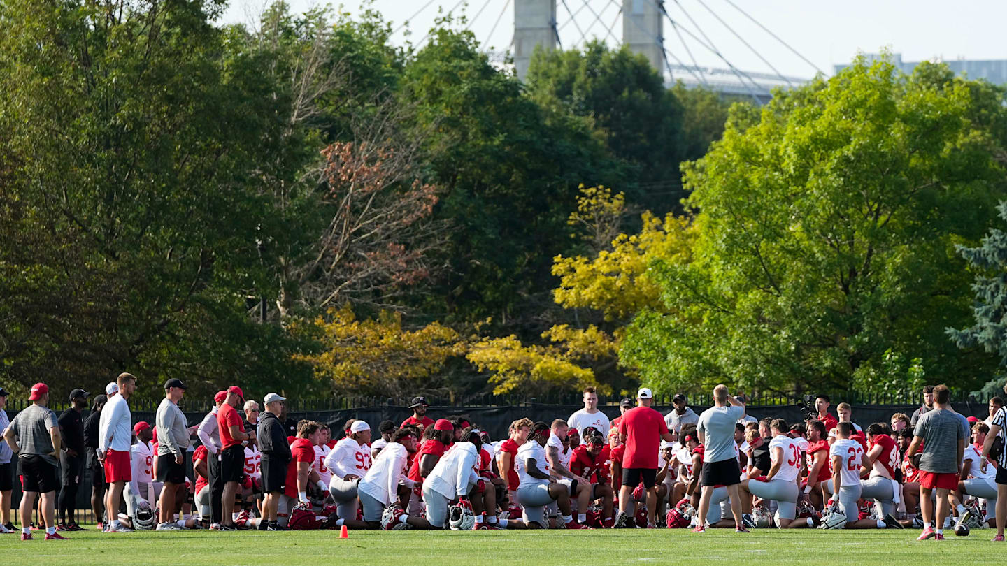 Sights And Sounds Of Ohio State's Fall Camp Opener
