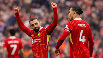 Mohamed Salah (left) and Virgil van Dijk (right) have been two of the best players in the Premier League this season. 
