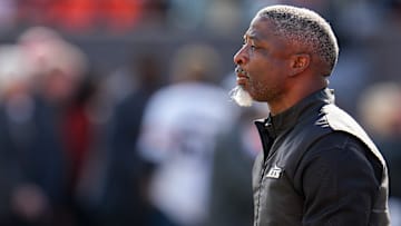 New York Jets head coach Aaron Glenn