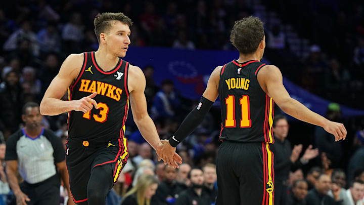 Bogdan Bogdanovic, Trae Young, Atlanta Hawks