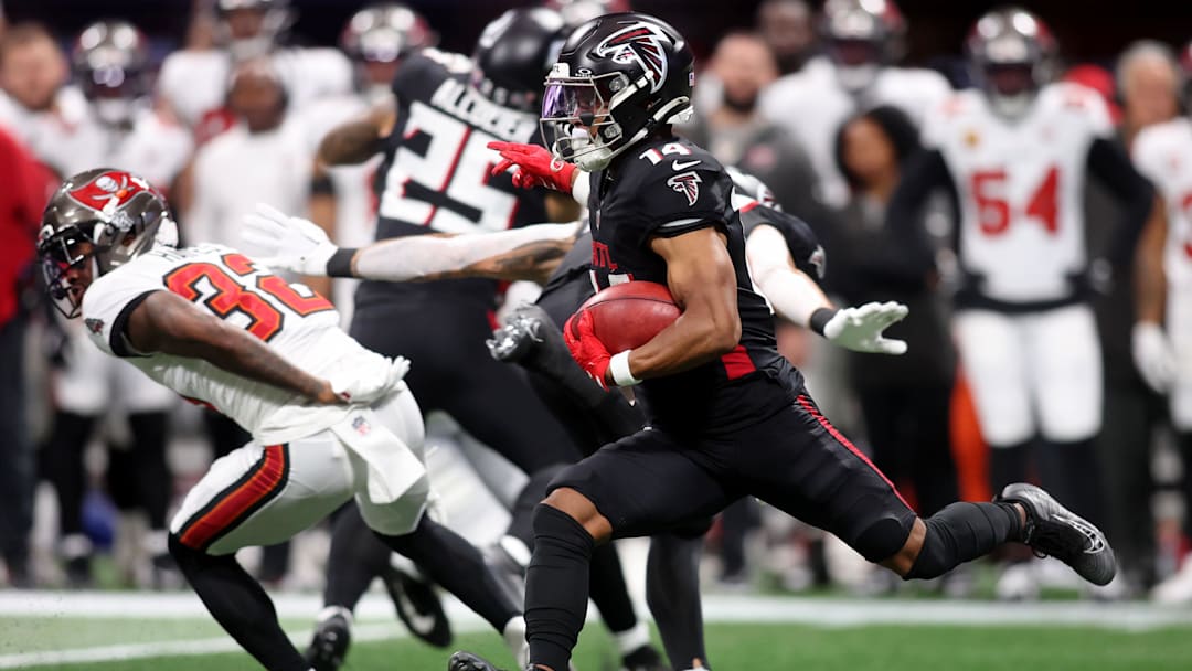 Atlanta Falcons wide receiver Jamal Agnew