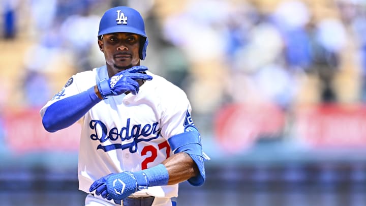 The Dodgers traded outfielder Esteury Ruiz to the Marlins.