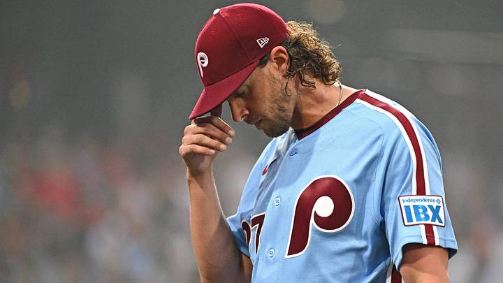 Philadelphia Phillies pitcher Aaron Nola