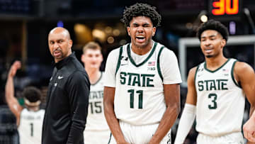Michigan State guard Jase Richardson (11)