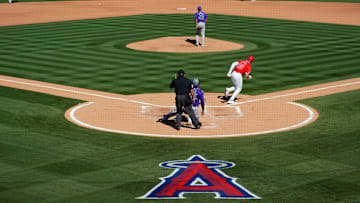Colorado Rockies v Los Angeles Angels