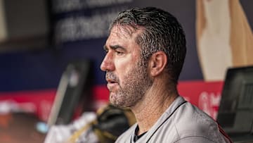 San Francisco Giants starting pitcher Justin Verlander
