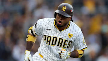San Diego Padres infielder Luis Arraez