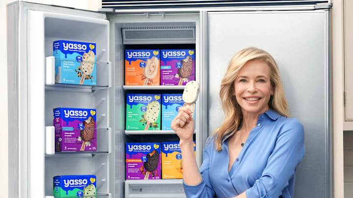 Chelsea Handler partners with Yasso on its Handle Your Freezer campaign