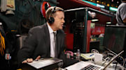 May 13, 2018; Phoenix, AZ, USA; ESPN baseball reporter Buster Olney during the Washington Nationals game against the Arizona Diamondbacks at Chase Field. 