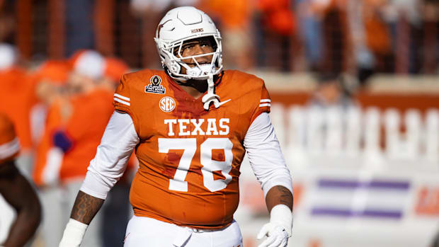 Texas Longhorns offensive lineman Kelvin Banks Jr. (78)
