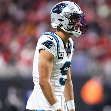 Carolina Panthers quarterback Bryce Young.