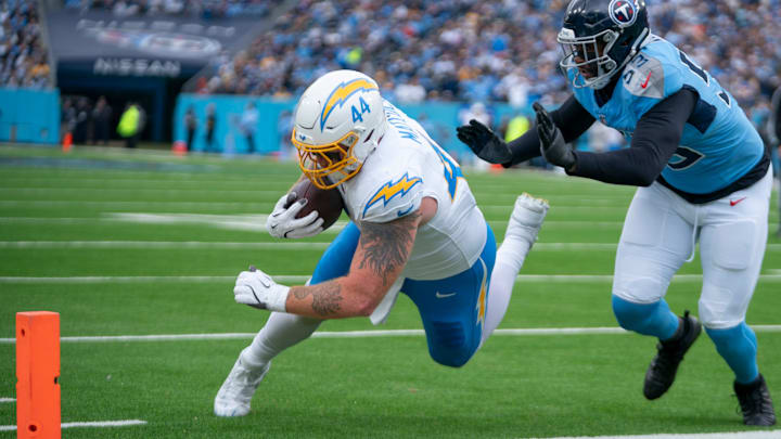 Los Angeles fullback Scott Matlock. Los Angeles fullback Scott Matlock.